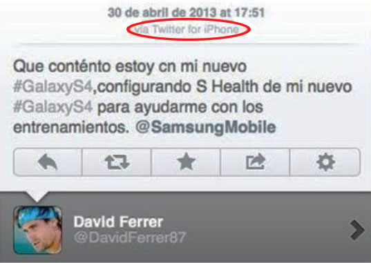 Influencer David Ferrer